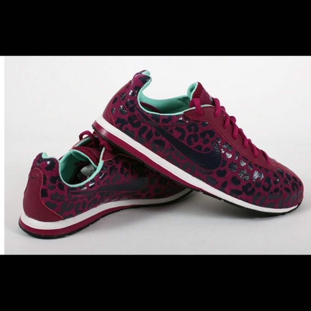 Nike Little Runner Suede  Shoes Magenta Navy 9